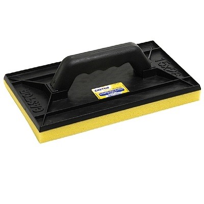 DESEMPENADEIRA PVC 18 X 30 C/ BORRACHA CASTOR