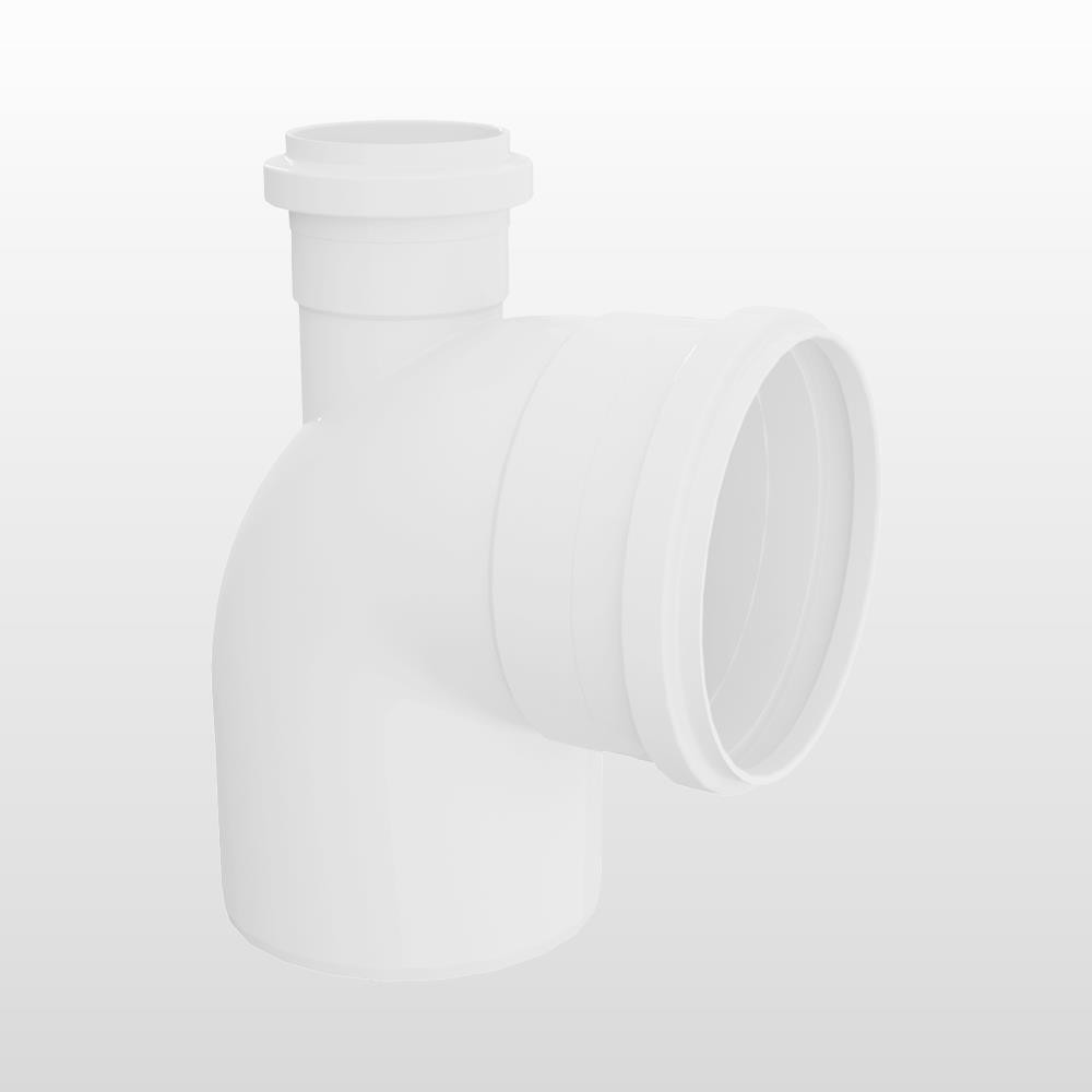 JOELHO PVC ESG. C/ VISITA 100 X 50