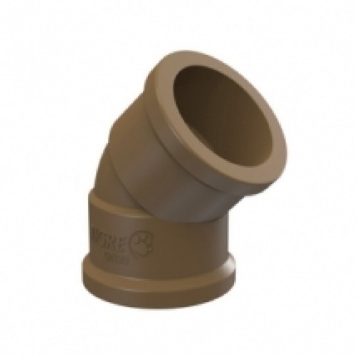 JOELHO PVC SOLD. 45 X 40 MM