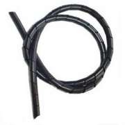 ORGANIZADOR ESPIRAL P/ FIO 10MM X 1.5 MT PRETO