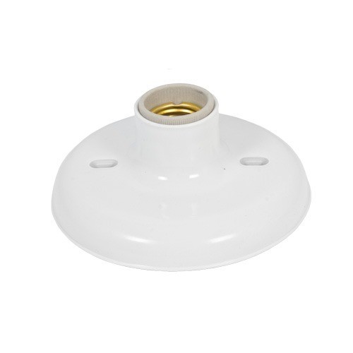 PLAFON E-27 BRANCO 60W VIEWLUX