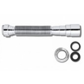 TUBO LIGAÇÃO AJUSTAVEL METALIZADO BLUKIT