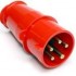 PINO STECK 3P+T 16A 4076 VERMELHO (SOB ENCOMENDA)